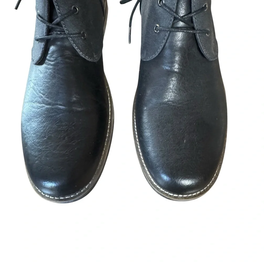 Robert Wayne Size 12 D Black “Minos 2” Lace Up Chukka Boots